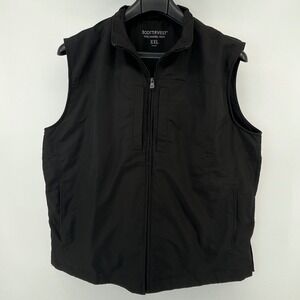 SCOTTEVEST RFID Travel Vest Mens XXL Black 26 Pockets Utility Techwear
